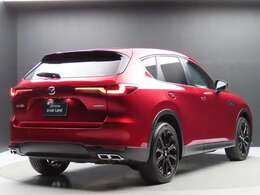 ☆試乗車　禁煙車　ソウルレッドクリスタルメタリックのCX-60☆