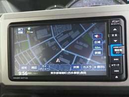 ダイハツ純正7インチSDナビ搭載してます！！FM.AMラジオ、ワンセグTV視聴、Bluetooth接続できます♪