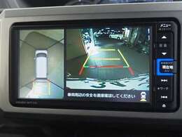 パノラマモニターもついておりますので、駐車時も安心です。
