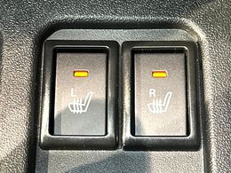 【シートヒーター】寒い日に重宝するシートヒーター！エアコンより早く温まってくれるので寒がりの人も安心ですね♪エアコンの温風は乾燥するから苦手、という方にもをおすすめです。