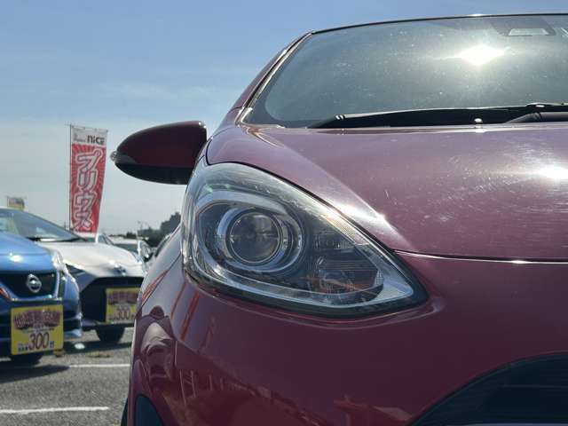 LEDヘッドライトへの交換も可能です。詳しくはスタッフまで！