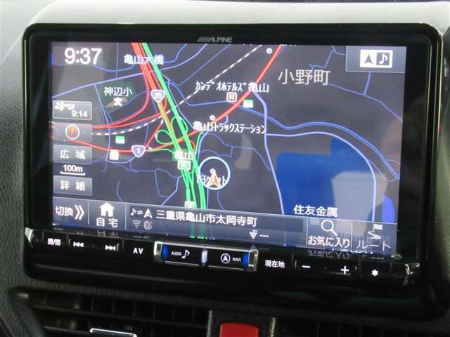 社外地デジメモリーナビ付きです♪