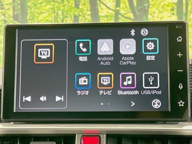 【9インチ　ディスプレイオーディオ】大画面のディスプレイはAppleCarPlayやAndroidAutoが利用可能。大きな画面でスマホナビアプリ等が利用いただけます♪