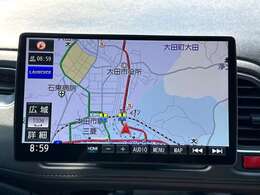 【ナビゲーション】バックカメラ・フルセグTV・DVD・Bluetooth・USB/HDMI入力装備♪