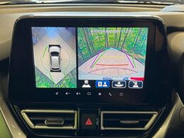 【全方位モニター用カメラ】専用のカメラにより、上から見下ろしたような視点で360度クルマの周囲を確認することができます☆死角部分も確認しやすく、狭い場所での切り返しや駐車もスムーズに行えます。