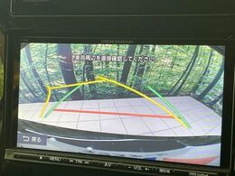 【バックカメラ】駐車時に後方がリアルタイム映像で確認できます。大型商業施設や立体駐車場での駐車時や、夜間のバック時に大活躍！運転スキルに関わらず、今や必須となった装備のひとつです！