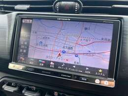 社外ナビが装備されております♪画面もクリアで運転中も確認しやすいです♪フルセグTVとDVDの視聴もお楽しみ頂けます♪Bluetooth接続も可能ですのでスマホなどからお好きな音楽をたくさん聴いていただけます♪