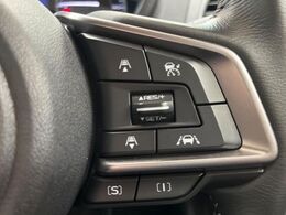 【全車速追従機能付クルーズコントロール】自動で速度を保つクルーズコントロールが、衝突軽減システムと連携し、前方の車両を感知して車間を保つように速度調節してくれます！