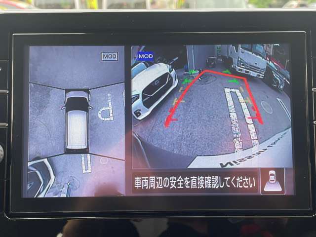 老若男女問わず大変好評です　アラウンドビューモニターつきです