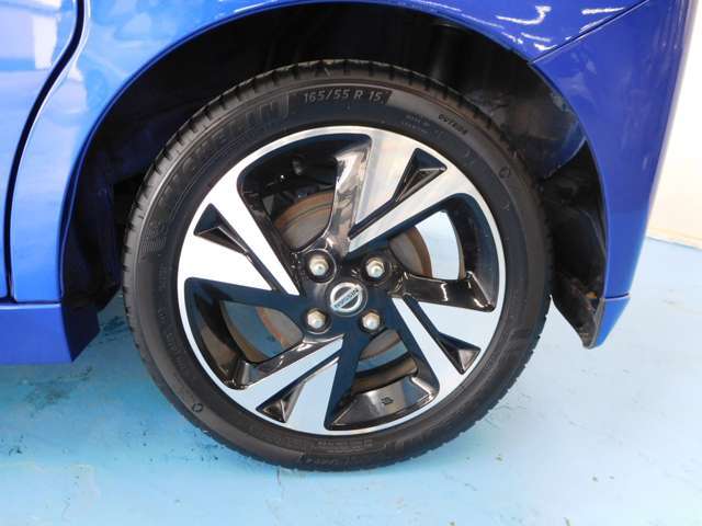 165/55R15　純正アルミホイール