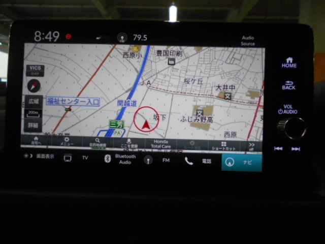 Honda CONNECT対応でさらに便利が広がったナビディスプレイ＋2.0ETC車載器を装備！Bluetoothオーディオも対応です。