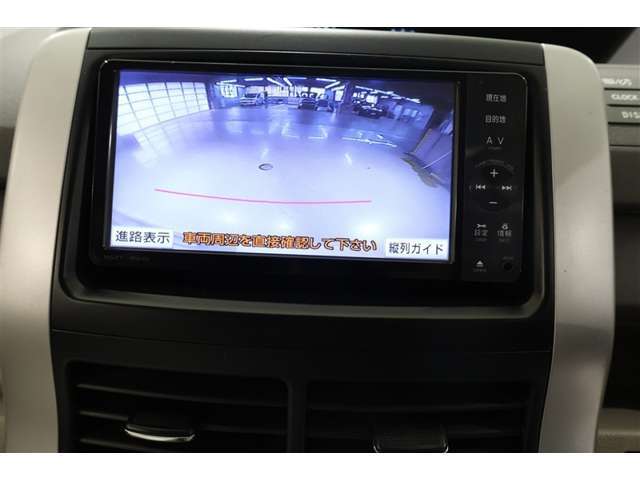 ■バックモニター付なので後退時に後方が見えるので安心。　車は構造上、死角がたくさんなので万が一を考えると必須ですね。　あくまで補助の為の装備、バックは目視で確認する事が重要ですよ。