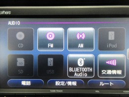 ホンダ純正Gathersのナビを装備しています。