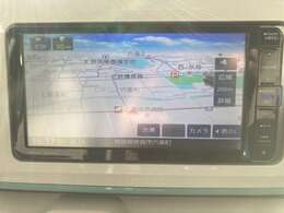 嬉しいナビ付き。こうやって住所を入れると、すぐにルートを検索してくれます。その他、電話番号や施設などからも探すことが出来ますよ。