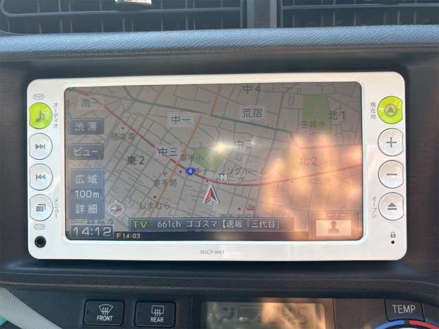 SDナビ　ワンセグテレビ