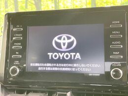 【ナビ機能付きディスプレイオーディオ】ナビ機能搭載の他、お持ちのスマートフォンと連携して、ナビやbluetoothでの音楽再生が可能です♪デザインはもちろん操作性も良好！