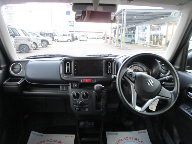 見晴らしがよく開放的な車内。視界も良好です。