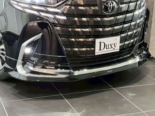 モデリスタフロントスポイラー☆エアロの長納期化されている今、エアロ付きの車両をご用意可能でございます☆お客様のご希望をお聞かせ下さい！クルマ選びはまず、お店選びから☆どうぞDuxy可児店で上質なお車を
