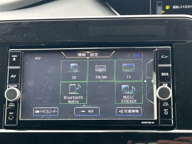 【オーディオ】CD / DVD(再生可) / Bluetooth / FM / AM ♪