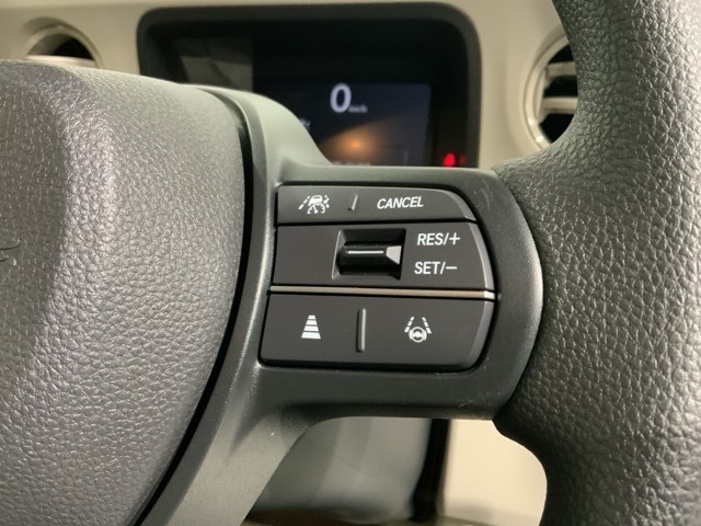 クルーズコントロールを装備しています。高速道路などで一定の速度で走ってくれるので運転が楽ですよ！速度を設定できますので、スピードの出しすぎにも注意できます。