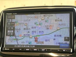 ●Panasonic製ナビ：オーディオ機能充実のナビで、運転もより楽しくなります♪ナビ交換がしやすいメリットもありますので、ナビ機能に不安がある方は是非ご相談ください♪