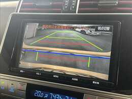 【バックカメラ】便利なバックカメラで安全確認もできます。駐車が苦手な方にもオススメな便利機能です。
