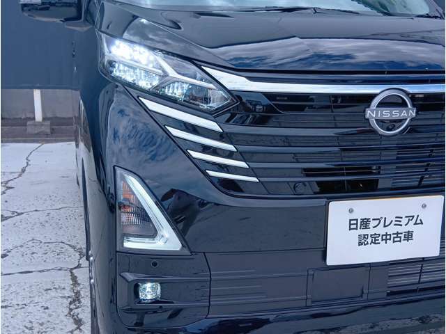 LEDヘッドライトで明るく照らします☆しかもフォグ付き