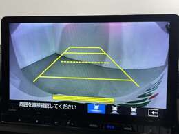 便利な【バックカメラ/バックモニター】で安全確認もできます。駐車が苦手な方にもオススメな便利機能です！！！