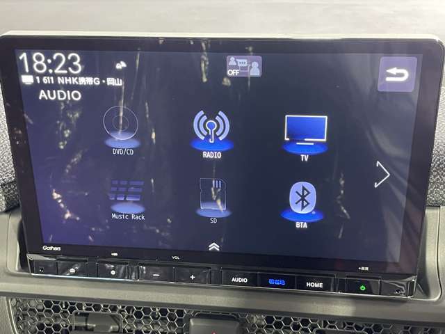 【ナビ】運転がさらに楽しくなりますね！！！ ◆DVD再生可能◆フルセグTV◆Bluetooth機能あり