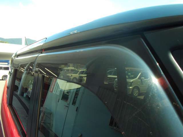 ドアバイザ―ついてます☆