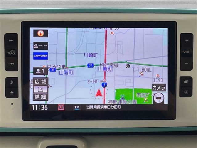 【カーナビ】『カーナビ』の画像になります。ナビ利用時のマップ表示は見やすく、いつものドライブがグッと楽しくなります！