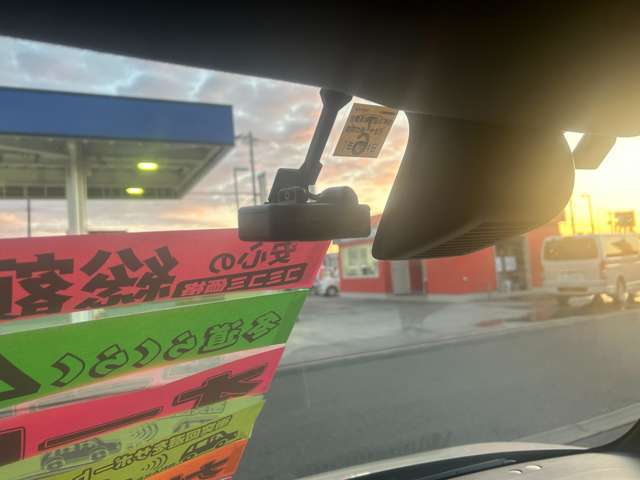 ドライブレコーダー搭載