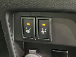 【シートヒーター】寒い日に重宝するシートヒーター！エアコンより早く温まってくれるので寒がりの人も安心ですね♪エアコンの温風は乾燥するから苦手、という方にもをおすすめです。