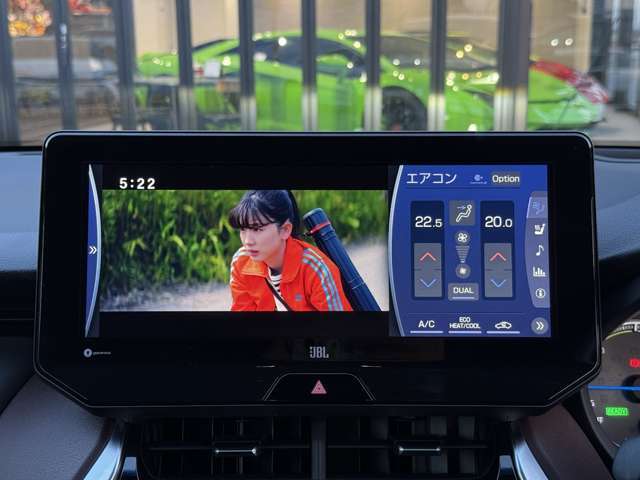 JBLプレミアムサウンド・12.3インチ大型ナビ・地デジ付き！TVキャンセラー付きですので走行中にもご視聴いただけます♪