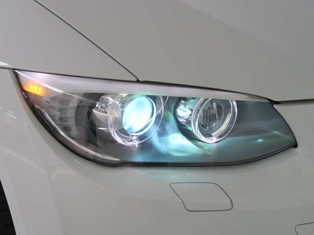 明るさと、優れた省消費電力を兼ね備えた、バイキセノン・ヘッドライトを装備しています。