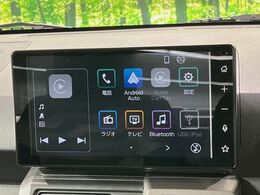 【9型ディスプレイオーディオ】お手持ちのスマートフォンとの連携で、ナビや音楽再生など各種アプリを使用可能。スマホに近い感覚でお使いいただけます♪