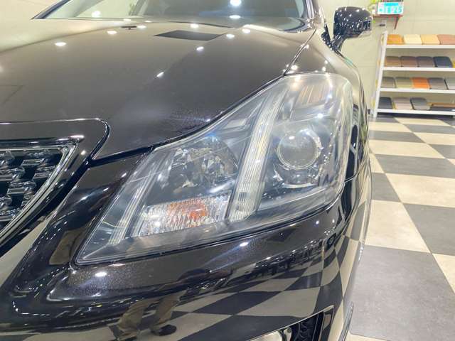 ヘッドライトも綺麗な状態になります！！