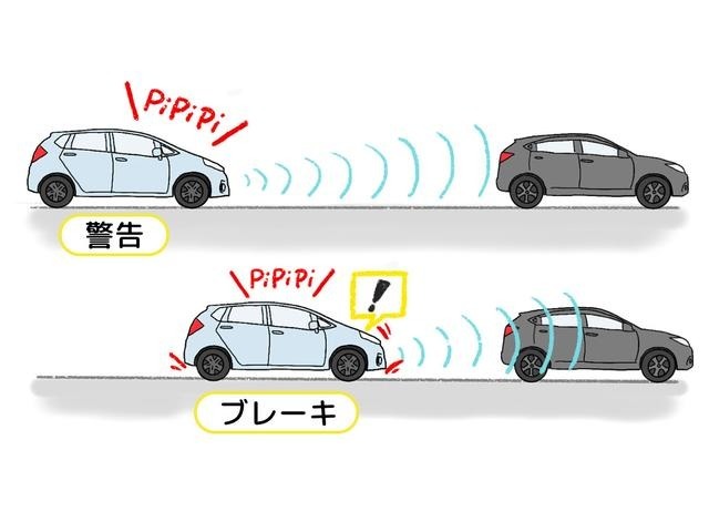 衝突軽減ブレーキアシストで安心ドライブ（＾＾♪