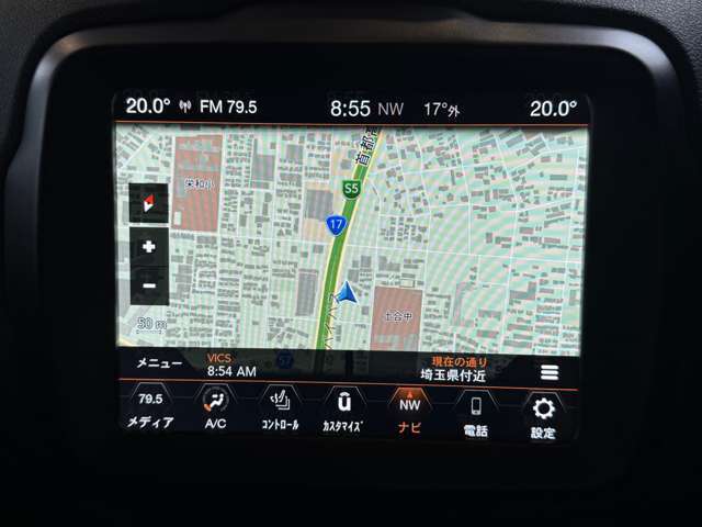 Apple Carplay・Android Auto対応です。