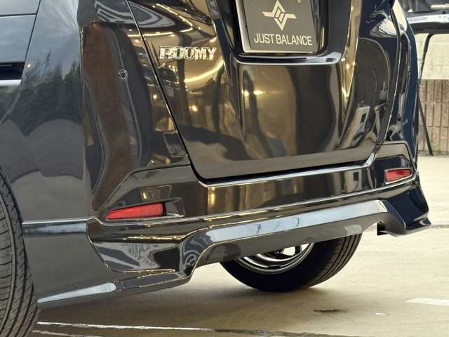 GRリアハーフエアロ迫力があります！