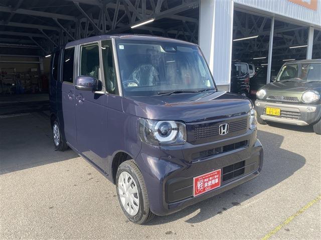 軽の看板が目印です！届出済 未使用車をお探しの方はこちらの看板を目印にお越しください。※似たような看板のお店がございますのでお間違えのないようご注意ください。