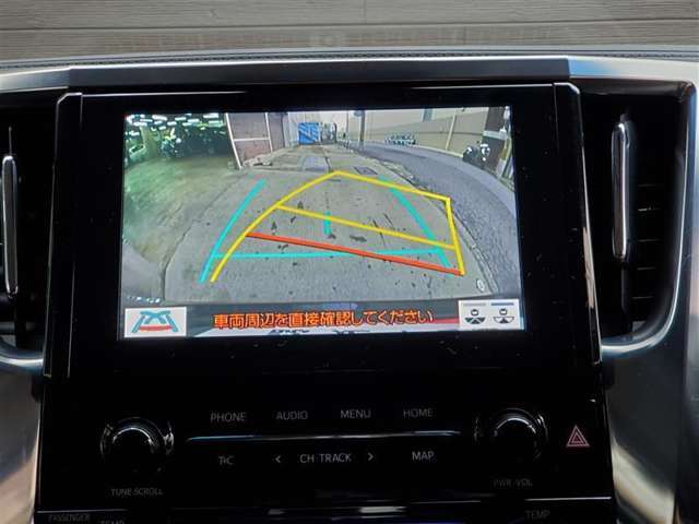 【バックモニター】普段の駐車はもちろん！後ろギリギリに駐車しないといけない時に役立ちますよ！