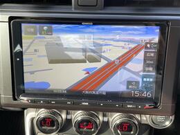 【カーナビ】ナビ利用時のマップ表示は見やすく、いつものドライブがグッと楽しくなります。