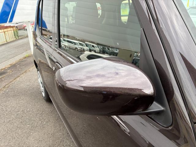 電動格納ドアミラーがとっても便利