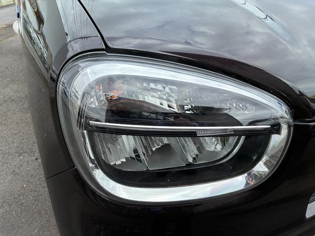 LEDヘッドライトが明るい