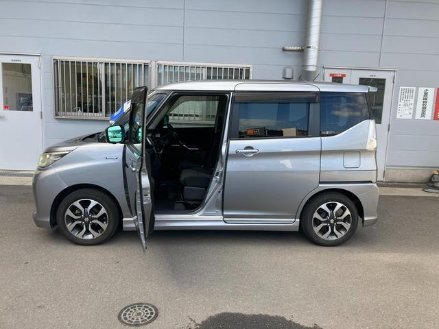 ドア開口部は広々としているので乗り降りしやすいです♪