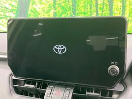 【10.5インチナビ】高級感とインパクトのある大画面ナビを装備。各種オーディオ操作はもちろん、スマホ連携もできる利便性の高いナビです♪