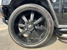 D'CENTI26インチホイール＆315/40R26タイヤの組み合わせ コンディションは良好です。