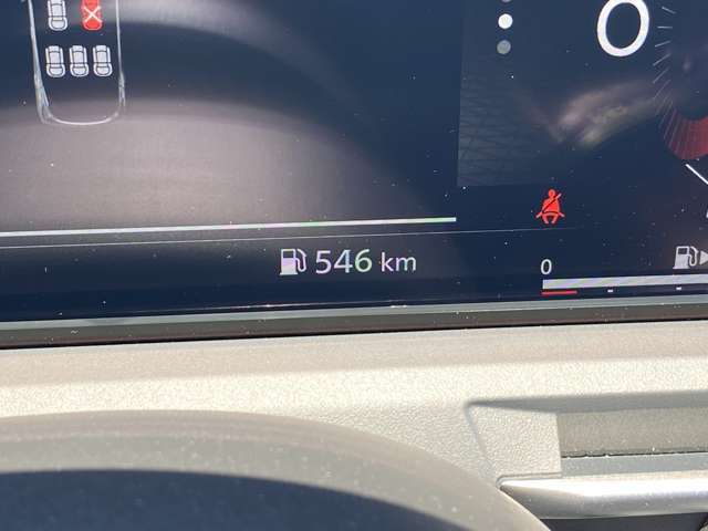 現在の走行距離です。