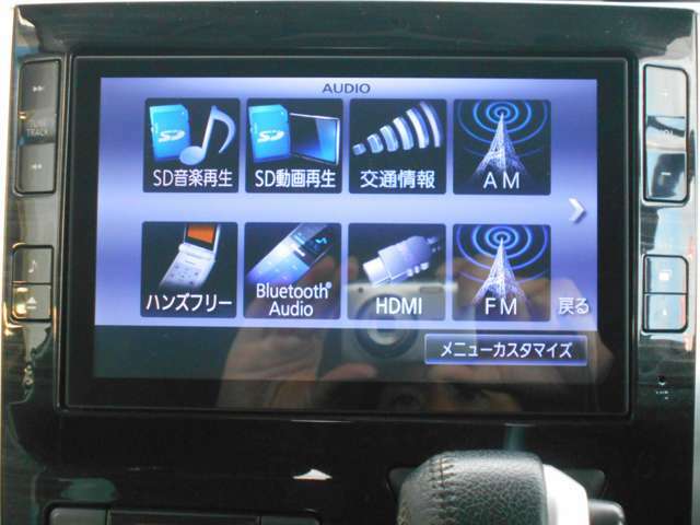 DVDビデオ再生やBluetoothオーディオも視聴できるので、とても重宝します。